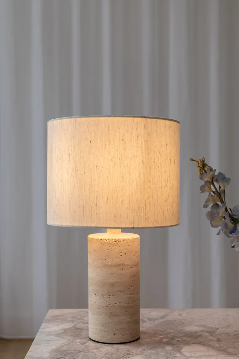 Sylvester Lampshade - Wide 28x21.5 Sand