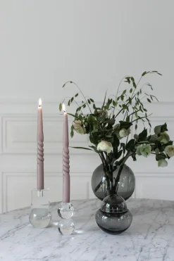 The Curly Candle Collection - Packed with 4 Pieces per box - Blossom Blush Middle Curled