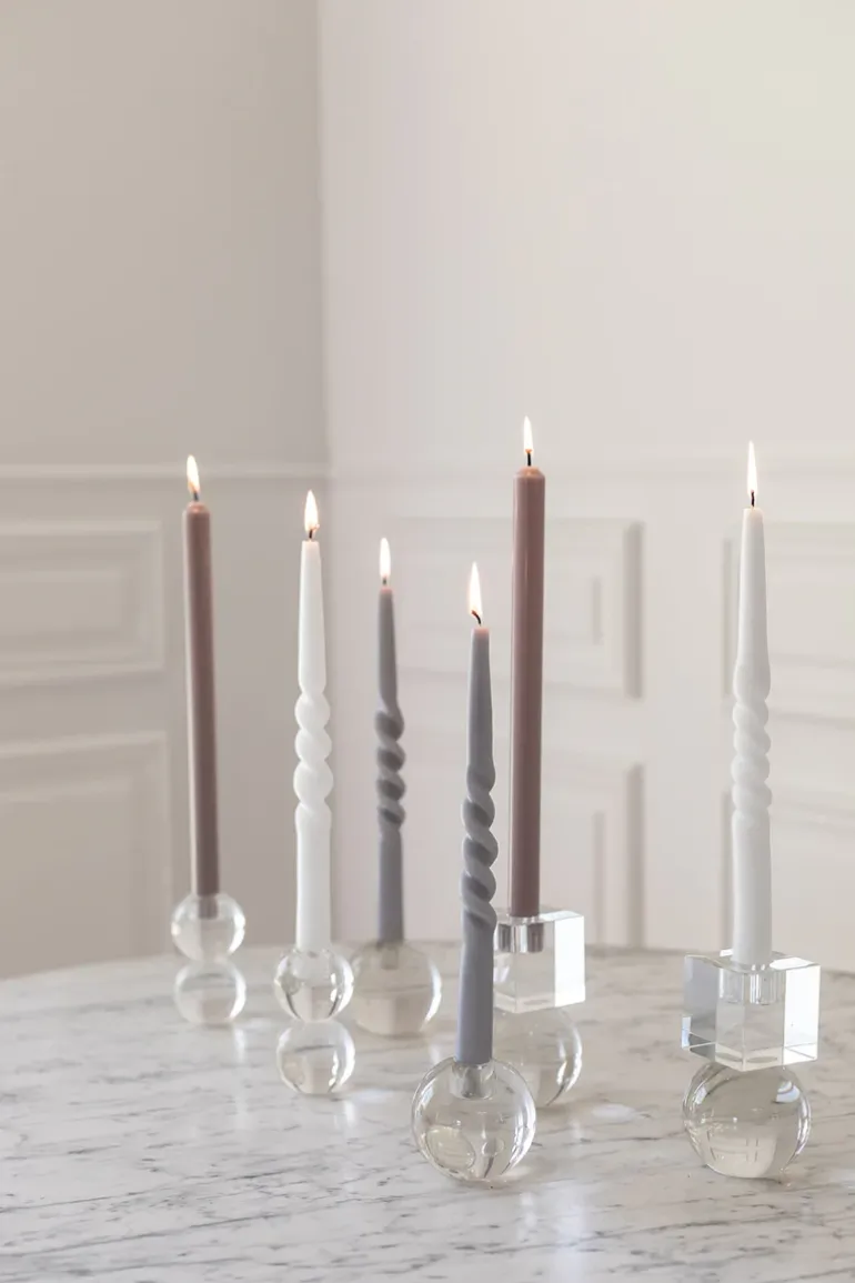 The Extravagant Candle - Nordic Swan Ecolabel - 8 Pieces - Blossom Blush