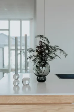 The Extravagant Candle - Nordic Swan Ecolabel - 8 Pieces - Steel Grey