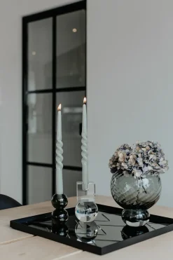 The Glossy Candle Collection - Packed with 4 pieces per box - Essential Emerald Middle Curled