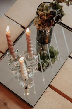 The Herringbone Tray - Clear Large