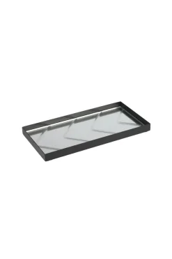 The Herringbone Tray - Clear Small
