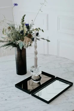 The Herringbone Tray - Clear Small