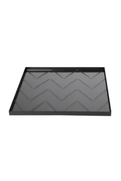 The Herringbone Tray - Grey Square