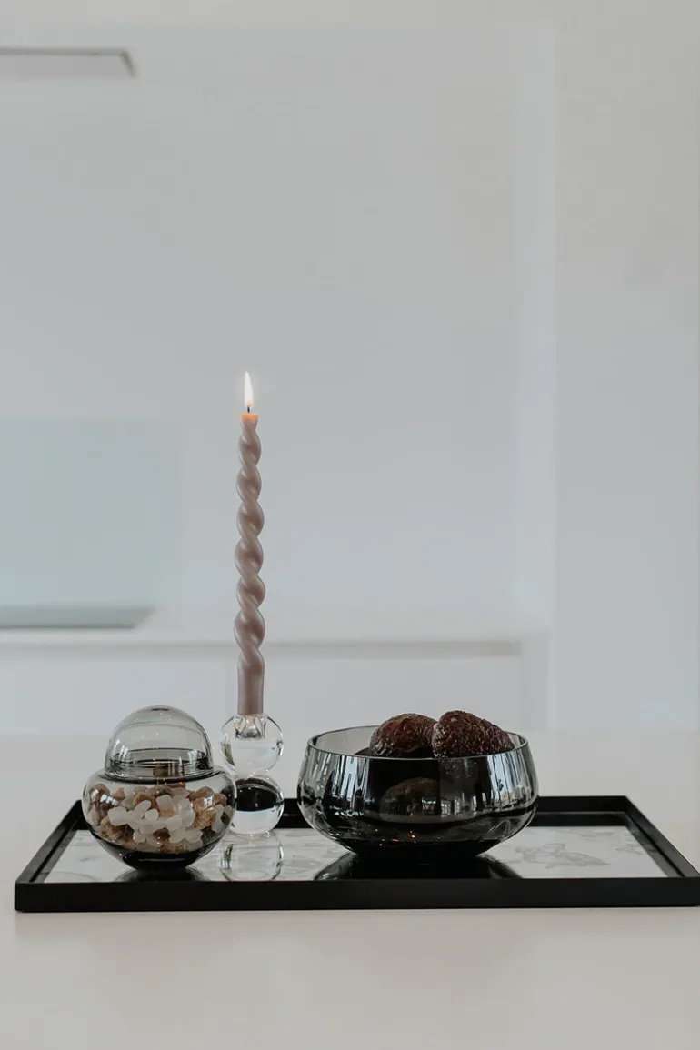 The Pearl Candle Collection - Packed with 4 Pieces per box - French Pearl Fully Curled