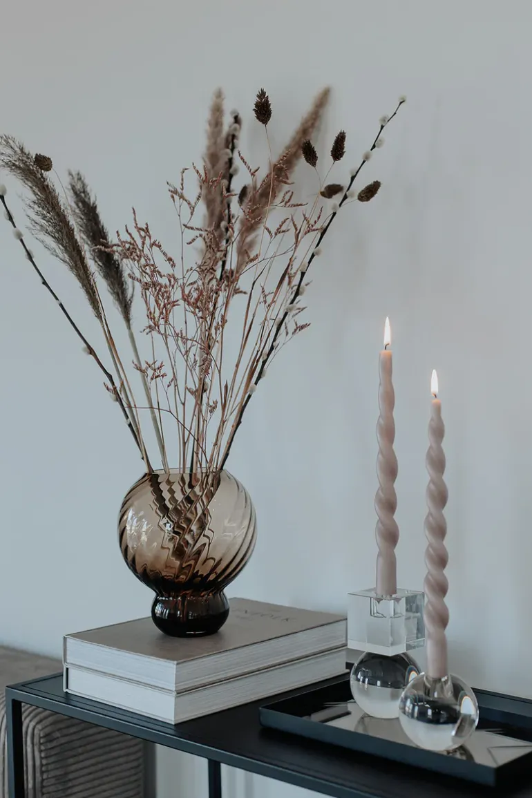 The Pearl Candle Collection - Packed with 4 Pieces per box - French Pearl Fully Curled