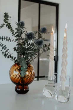 The Pearl Candle Collection - Packed with 4 Pieces per box - Nude Pearl Fully Curled