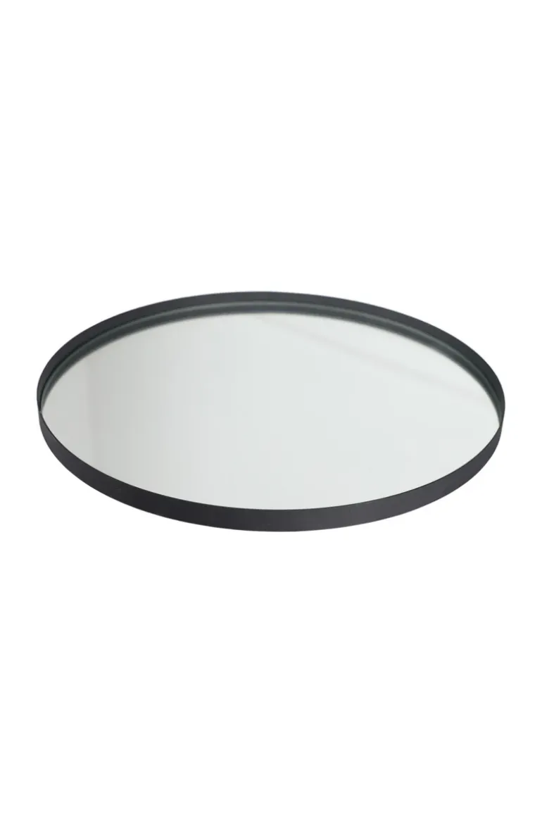 The Round Mirror Tray - Clear