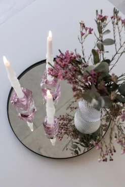 The Round Mirror Tray - Clear