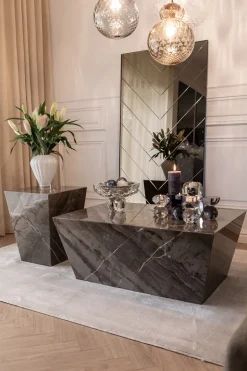 Thunder Marble Table - Thunder Coffee Table