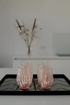 Twisted Drinking Glass - Blossom